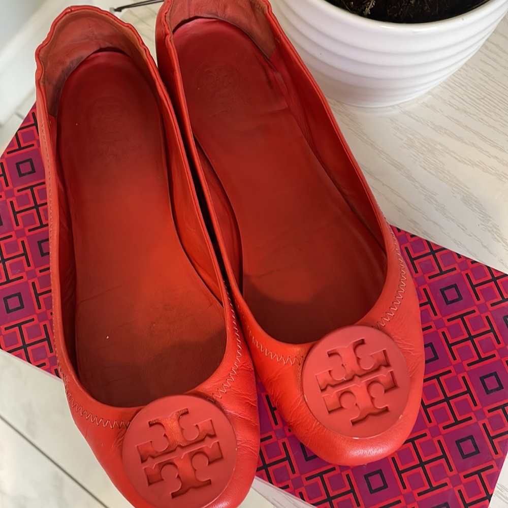 Tory Burch Mini Travel Ballet flats🌸🦋